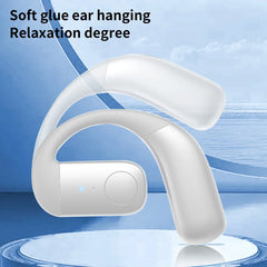 TOPRenddon Wireless Business Bluetooth Earphones OWS New Model: Universal for Both Left and Right Ears, Large Battery Capacity, High Performance, Meets Your Multi-Scenario Needs